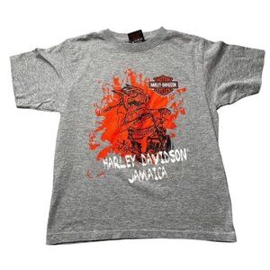Harley Davidson Kids Jamaica Tee Size 10-12 Years